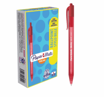 Balpen Paper Mate Inkjoy 100RT medium rood