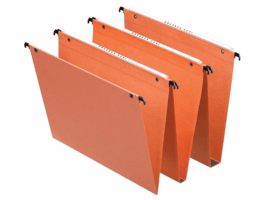 Hangmap Esselte Orgarex Dual verticaal 345x245x15mm oranje