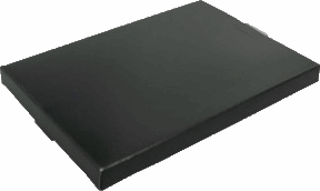 Brievenbusdoos A5 255x160x28mm Zwart 650 grm Verpakt per 75 stuks artikel afbeelding