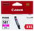 Inktcartridge Canon CLI-581XXL rood