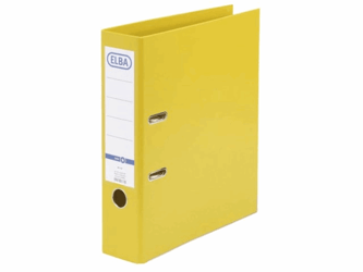 ORDNER ELBA SMART A4 80MM PP GEEL artikel afbeelding