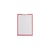 Klembord MAULpoly A4 staand PP-folie rood