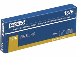 Rapid Nieten voor tackers 13/6 verzinkt (pak 5000 stuks)