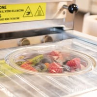 PLA deli container 240ml/12,1cm Ø x 3,5cm hoog