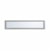 Magnetische infohoes voor titels, A4 liggend / A3 staand, 312x60 mm frame zilver, VE = 10 stuks