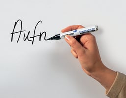 Viltstift Legamaster TZ 1 whiteboard rond 1.5-3mm blauw