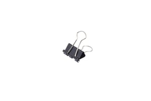 PAPIERKLEM MAUL 213 FOLDBACK 19MM ZWART Doos 12 stuks