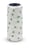 Verfrol, 18 cm, blauwe microstar, 9 mm