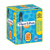 Balpen Paper Mate Inkjoy 100RT medium zwart valuepack 80+20 gratis