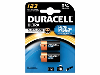 Batterij Duracell 123 artikel afbeelding