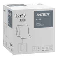 Toiletpapier Katrin 66940 doprol Plus system 800v 2lgs 36rol