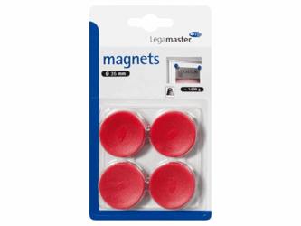 MAGNEET LEGAMASTER 30MM 850GR ROOD artikel afbeelding