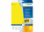 ETIKET HERMA 8032 105X148MM 100ST GEEL artikel afbeelding