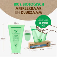Biozakken 30 liter (60 zakken)