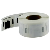Dymo Compatible Labels 25x13mm 1000st/rol Wit