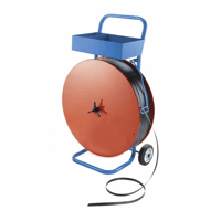 Bandhaspel voor rolbreedte tot 150 mm voor kern-Ø 200, 280 of 406 mm verrijdbaar
