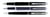 Rollerpen Waterman Hémisphère Matt Black CT fijn