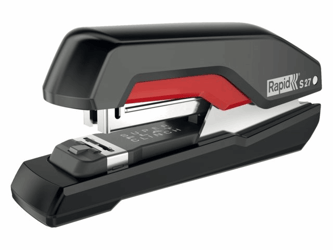 NIETMACHINE RAPID S27 HALFSTRIP 30SH ZWART/ROOD  artikel afbeelding