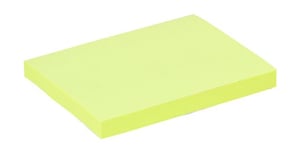 Memoblaadjes Quantore 76x101mm geel