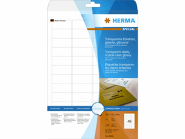 Etiket Herma LC 45,7x21,2 transp/pk 1200