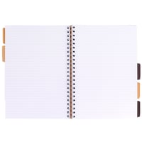 Projectboek Pukka Kraft A4 lijn 5-tabs 200 pagina's 80gr