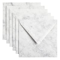Envelop Papicolor 140x140mm Marble grijs
