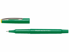 FINELINER PILOT RAZOR POINT SW-10 PP 0.4MM GROEN artikel afbeelding