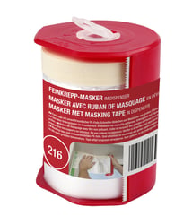 Kip 216 Masking Tape-Masker - natuur, breedte 550 mm x lengte 33 m in dispenser artikel afbeelding