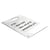 Notitiebord Nobo transparant acryl met handgreep A4