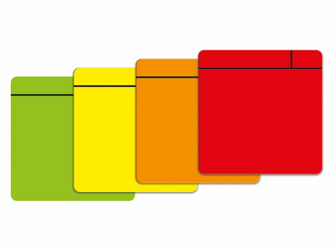 Smit Visual Supplies Symbool magneet memo 100x100mm gr/pk5 (pak 5 stuks) artikel afbeelding