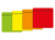 Smit Visual Supplies Symbool magneet memo 100x100mm gr/pk5 (pak 5 stuks) artikel afbeelding