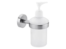 tesa® Moon Zeeppomp, Zelfklevend, 200 ml, Chroom, Transparant