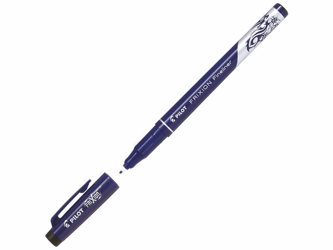Pilot FriXion Fineliner, uitwisbaar, zwart (pak 12 stuks) artikel afbeelding