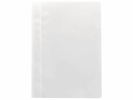 Staples Hechtmap Standaard 1-100 vel, wit (pak 10 stuks)