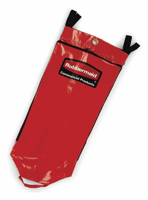 Recyclingzak met universeel symbool, Rubbermaid, kleur rood, model VB 000993