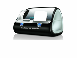 Labelprinter Dymo LabelWriter 450 Twin Turbo desktop zwart
