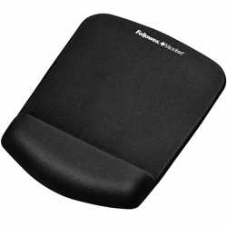 MUISMAT+POLSSTEUN FELLOWES PLUSH TOUCH ZWART artikel afbeelding
