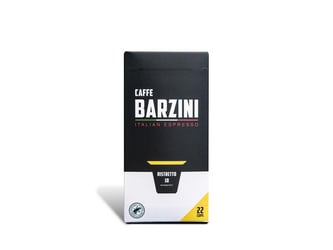 BARZINI Nespresso® Capsules RISTRETTO (pak 6 x 22 stuks) artikel afbeelding