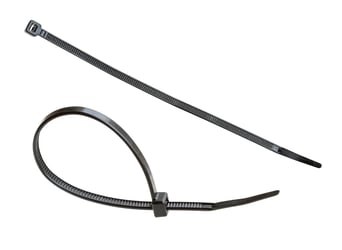 Tyraps 120 mm x 4,8 mm, zwart