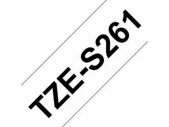 Tape P-Touch TZ-S261 36mm zwart op wit artikel afbeelding