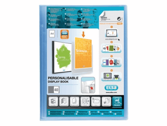 SHOWALBUM ELBA A4 POLYVISION 40TAS BLAUW artikel afbeelding