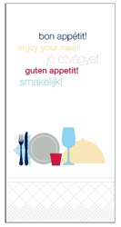 Tork Lunchservet 33x33cm 2-laags 1/8-vouw 10x200 Bon Appetit artikel afbeelding