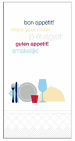 Tork Lunchservet 33x33cm 2-laags 1/8-vouw 10x200 Bon Appetit