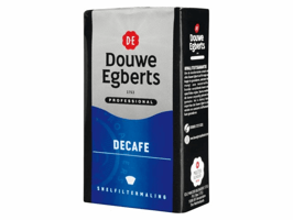 Koffie Douwe Egberts snelfiltermaling decafe 250gr