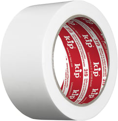 KIP 319 PE-masking tape 50mm x 33m glad-wit artikel afbeelding