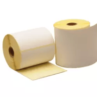 TTR Zebra compatible labels, 102mm x 152mm, 300 etiketten, 25mm kern, thermisch transfer
