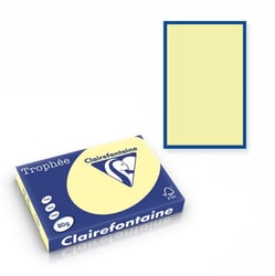 Clairefontaine Multifunctioneel Papier A3, 80 g/m², Kanariegeel (pak 500 vel) artikel afbeelding