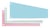 Scheidingsstrook Oxford trapezium 240x105/55mm 190gr blauw 100 stuks
