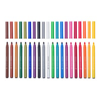 Viltstift Bruynzeel Super Point set á 20 kleuren
