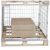Gaas-opzetframe voor EUR-poolpallet met klep aan 1 lange wand nuttige hoogte 850 mm